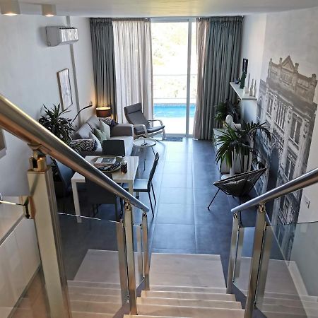 Duplex Maisonette With Heated P-Pool And Jacuzzi Сент Джулианс Экстерьер фото